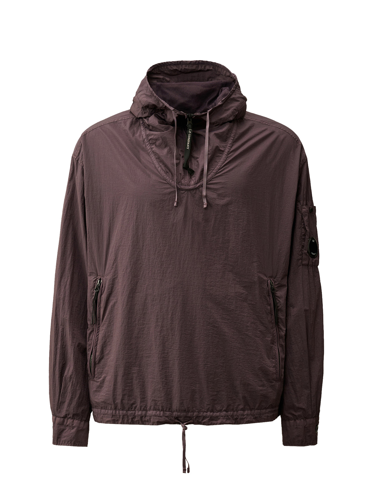 Taylon-L Half Zipped Hooded Overshirt-1