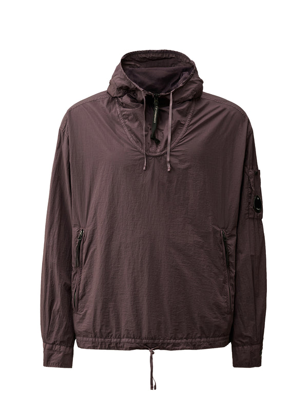 Taylon-L Half Zipped Hooded Overshirt