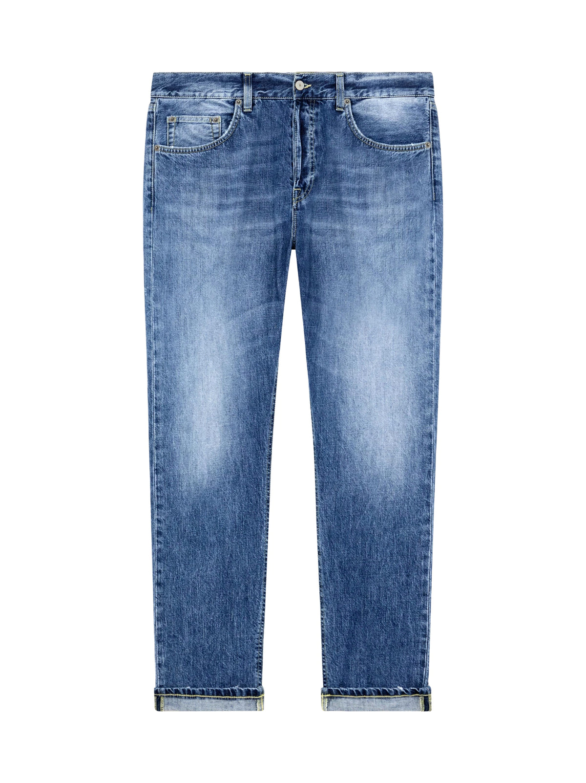 Dondup Jeans Icon regular lavaggio medio vintage-1
