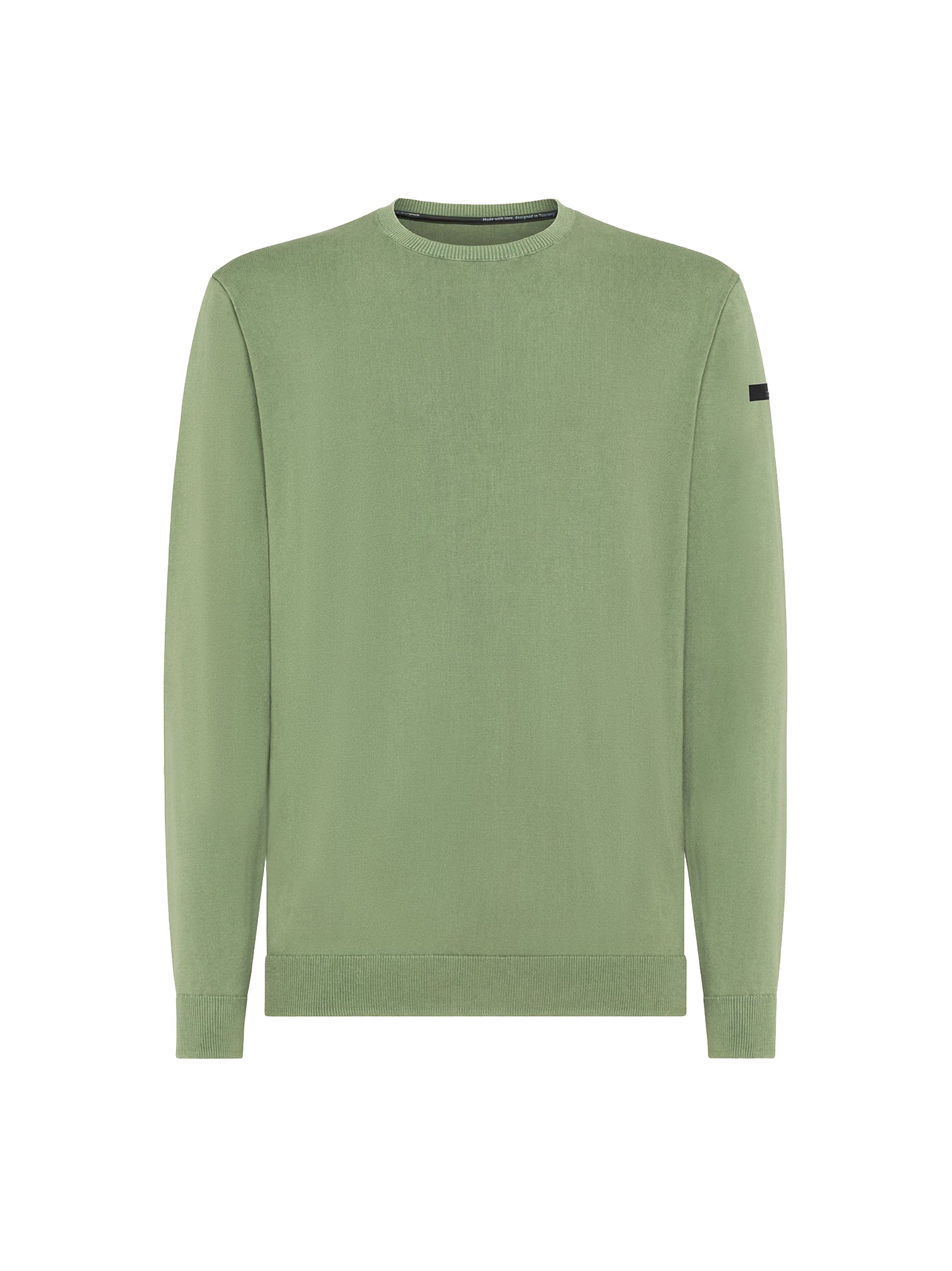 Rrd Maglia Techno Wash Round 16  Knit Pine-1