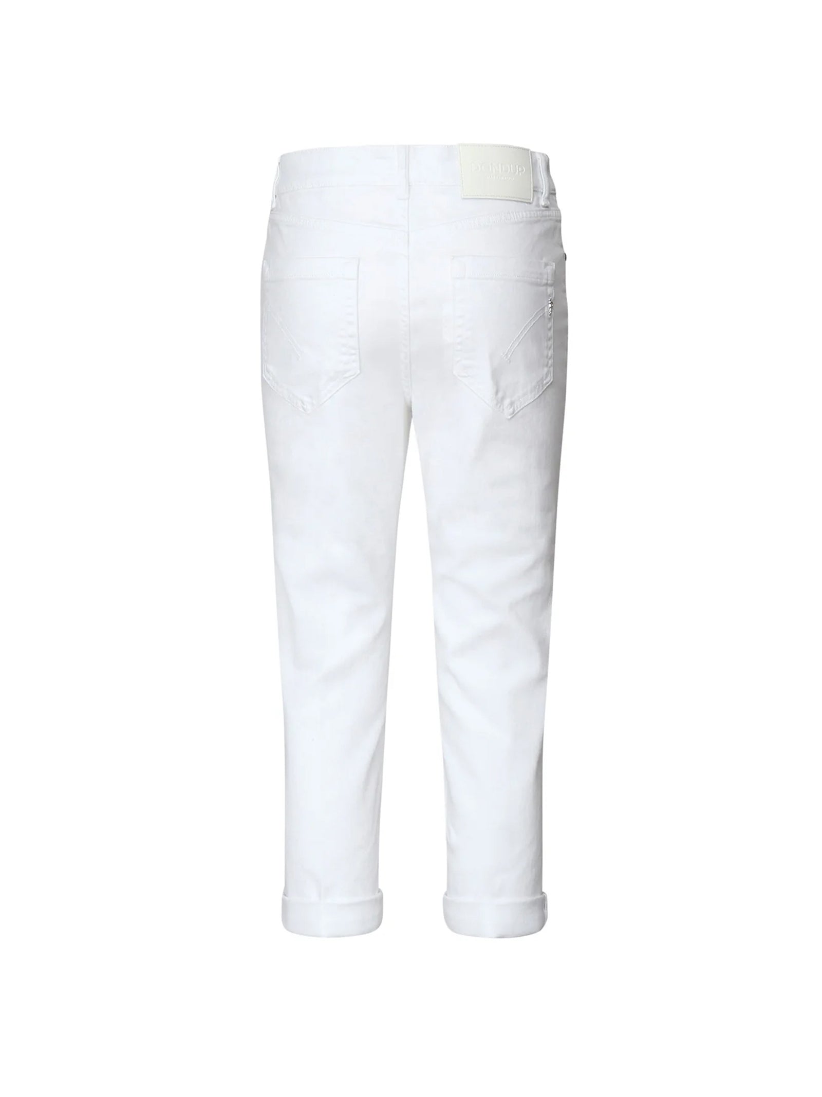 Dondup Jeans Koons Gioiello Stretch Bianco-2