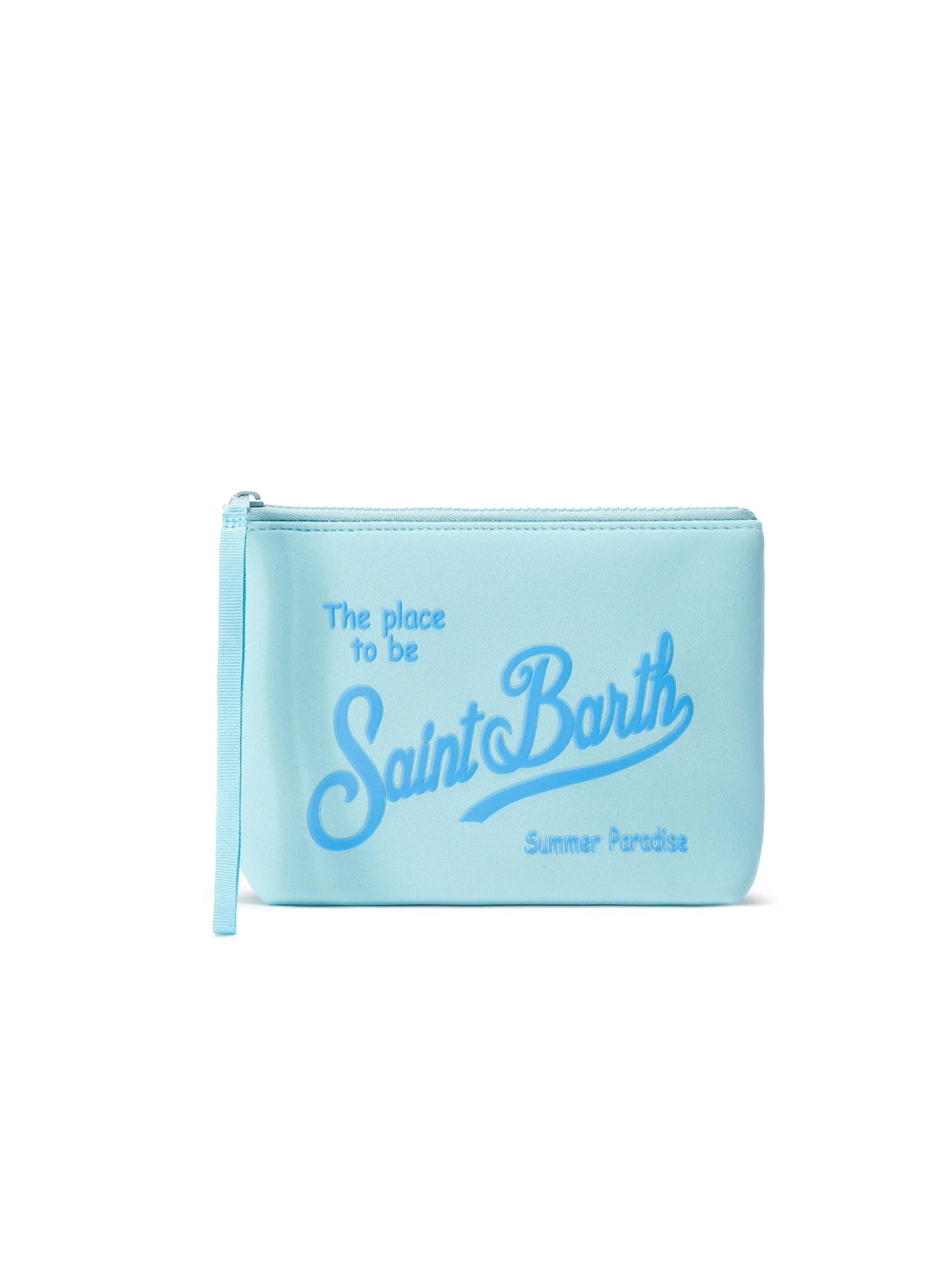 Saint Barth Pochette Aline Celeste-1