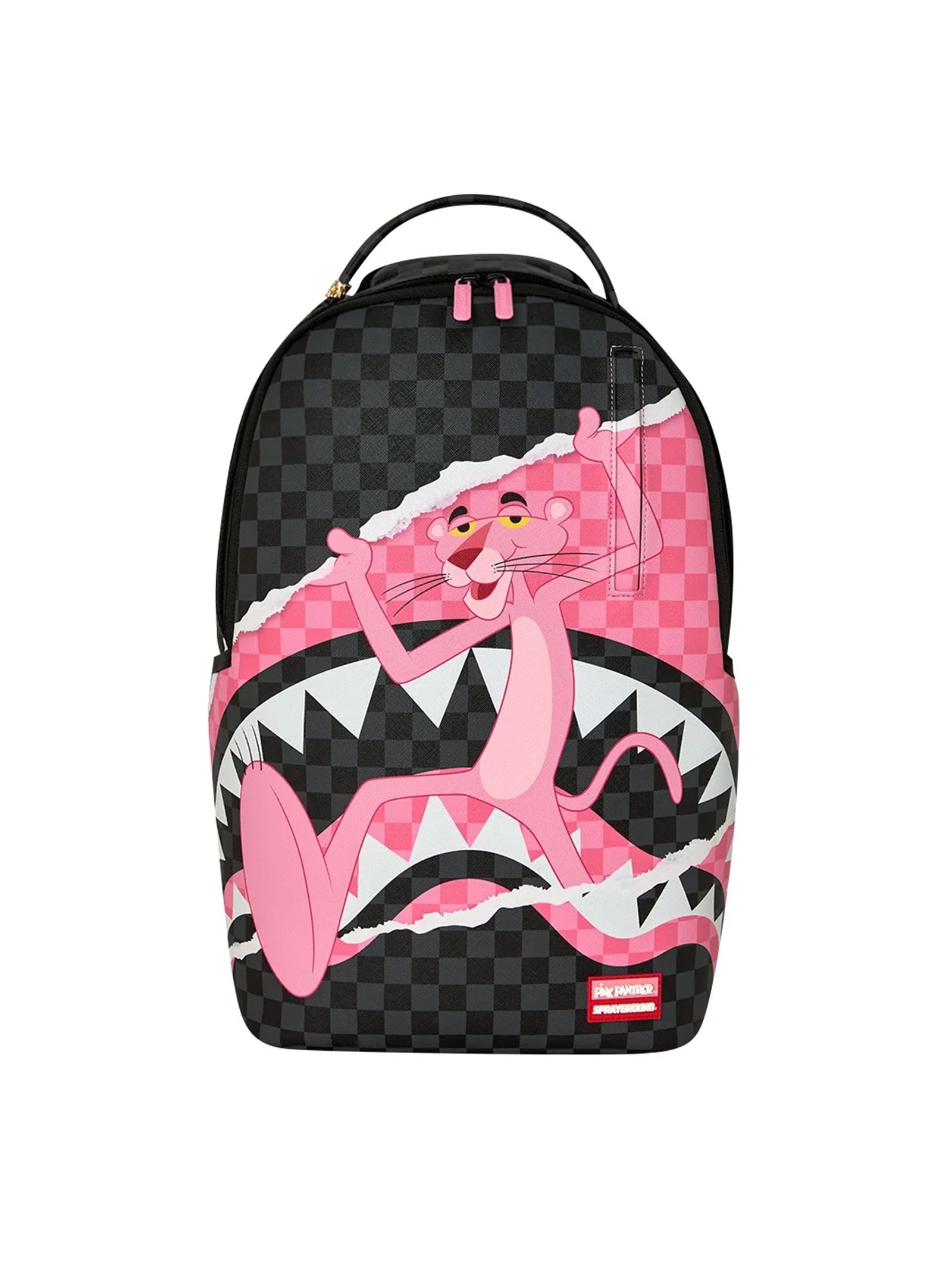 Sprayground Pink Panther On The Run Backpack-1