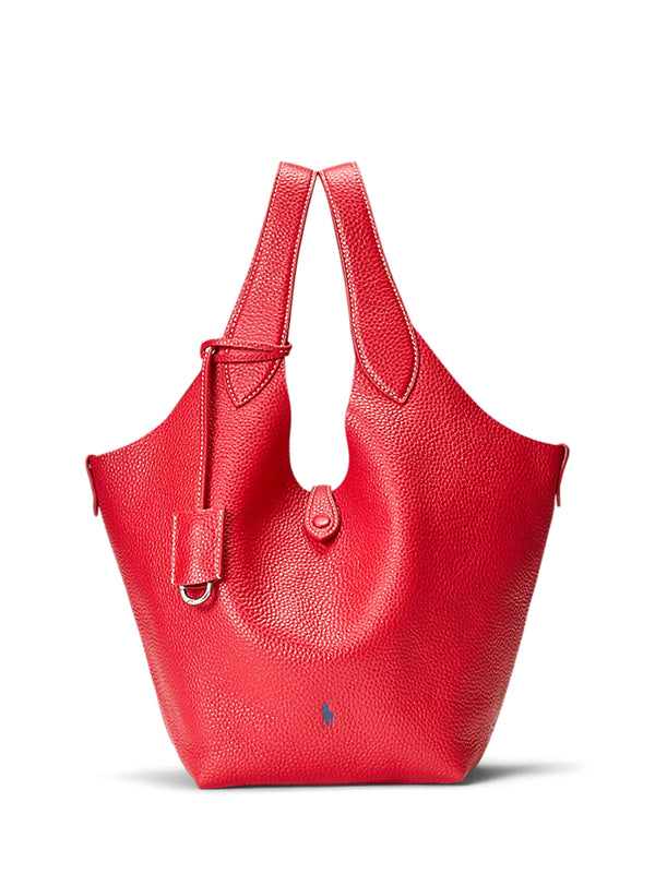 Borsa Tote In Pelle Martellata