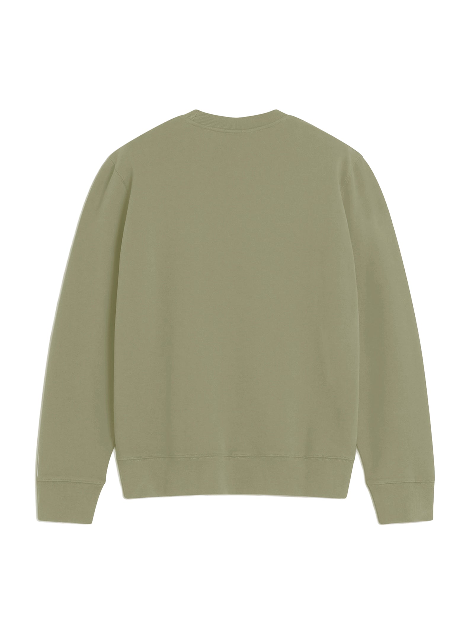 Maison Kitsune Fox Head Regular Sweatshirt Verde-2