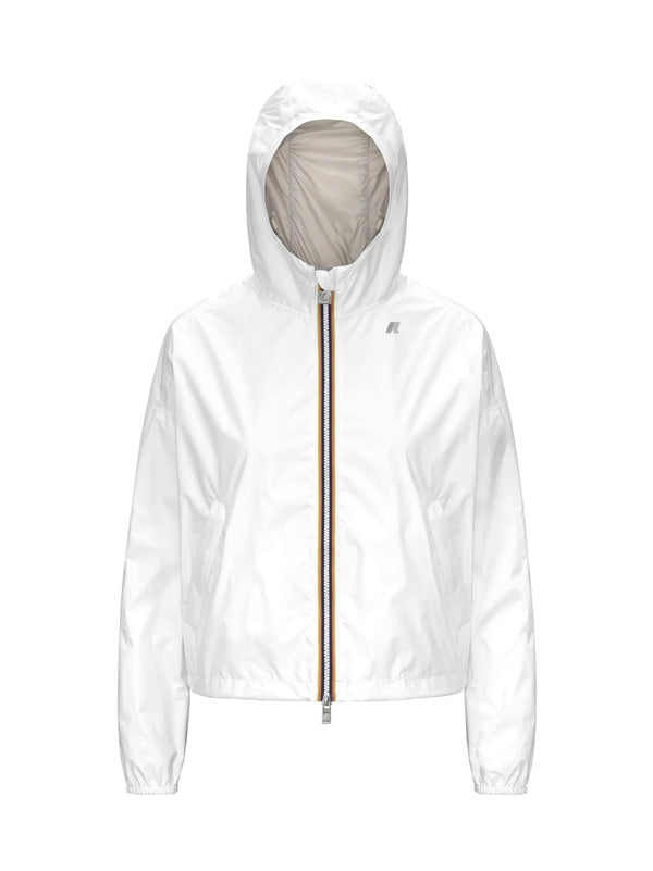 Laurette Plus.2 Reversible White-Beige Lt di K-WAY - donna white-beige
