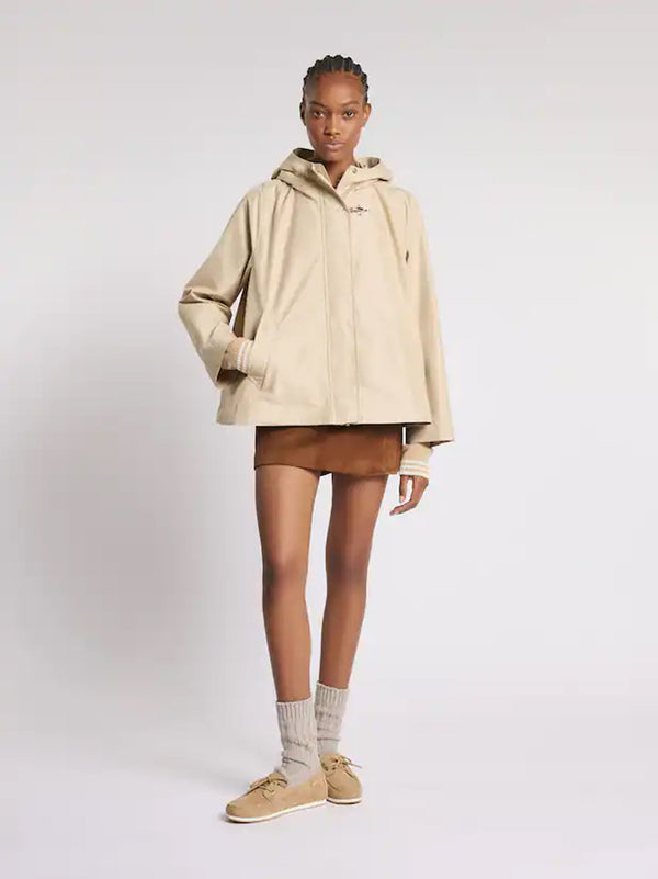 Parka Corto In Popeline Tecnico-2