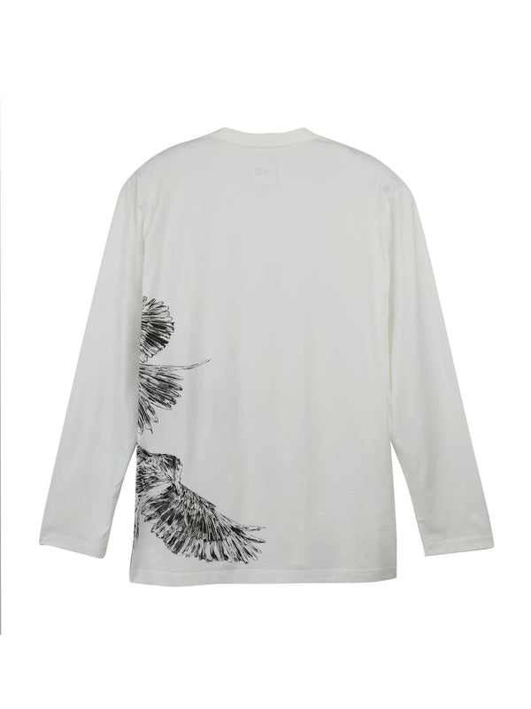 T-Shirt Maniche Lunghe Grfica-2