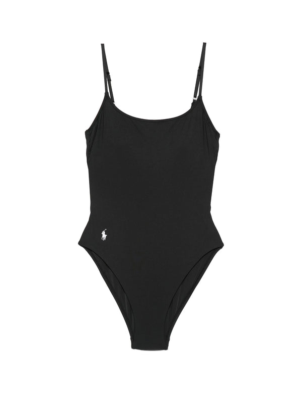 Polo Ralph Lauren Beachwear Costume Intero Nero