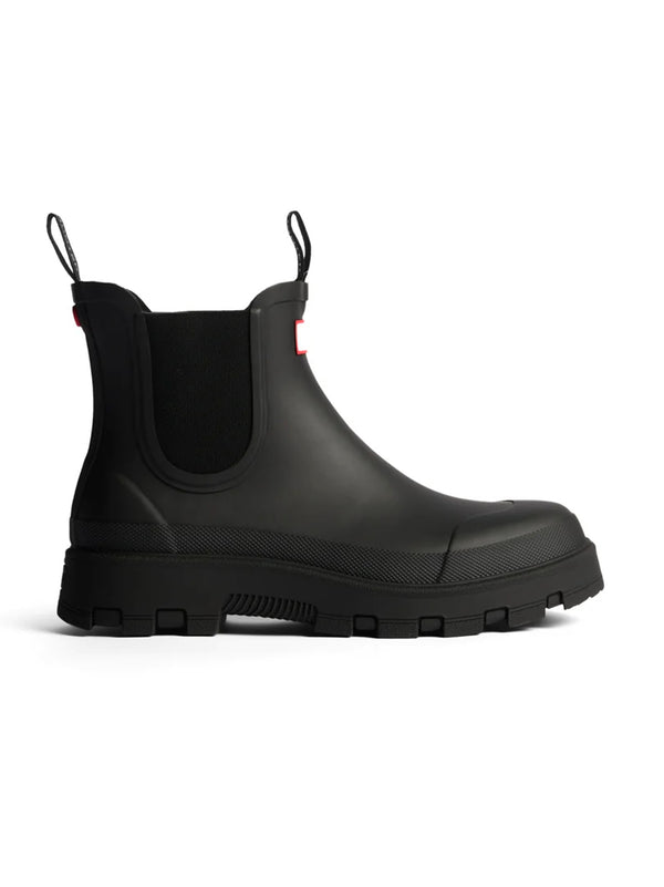 Hunter Stivaletti Elastic Chelsea Boot neri