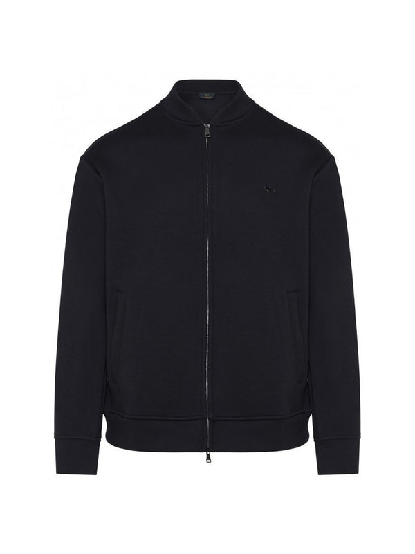 Felpa Zip Poli Viscosa