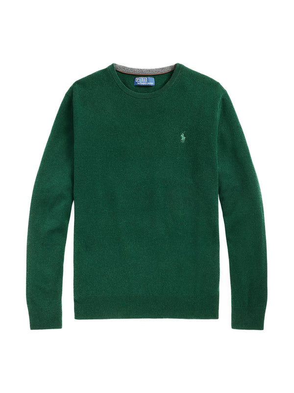 Polo Ralph Lauren Maglia In Lana A Girocollo Verde
