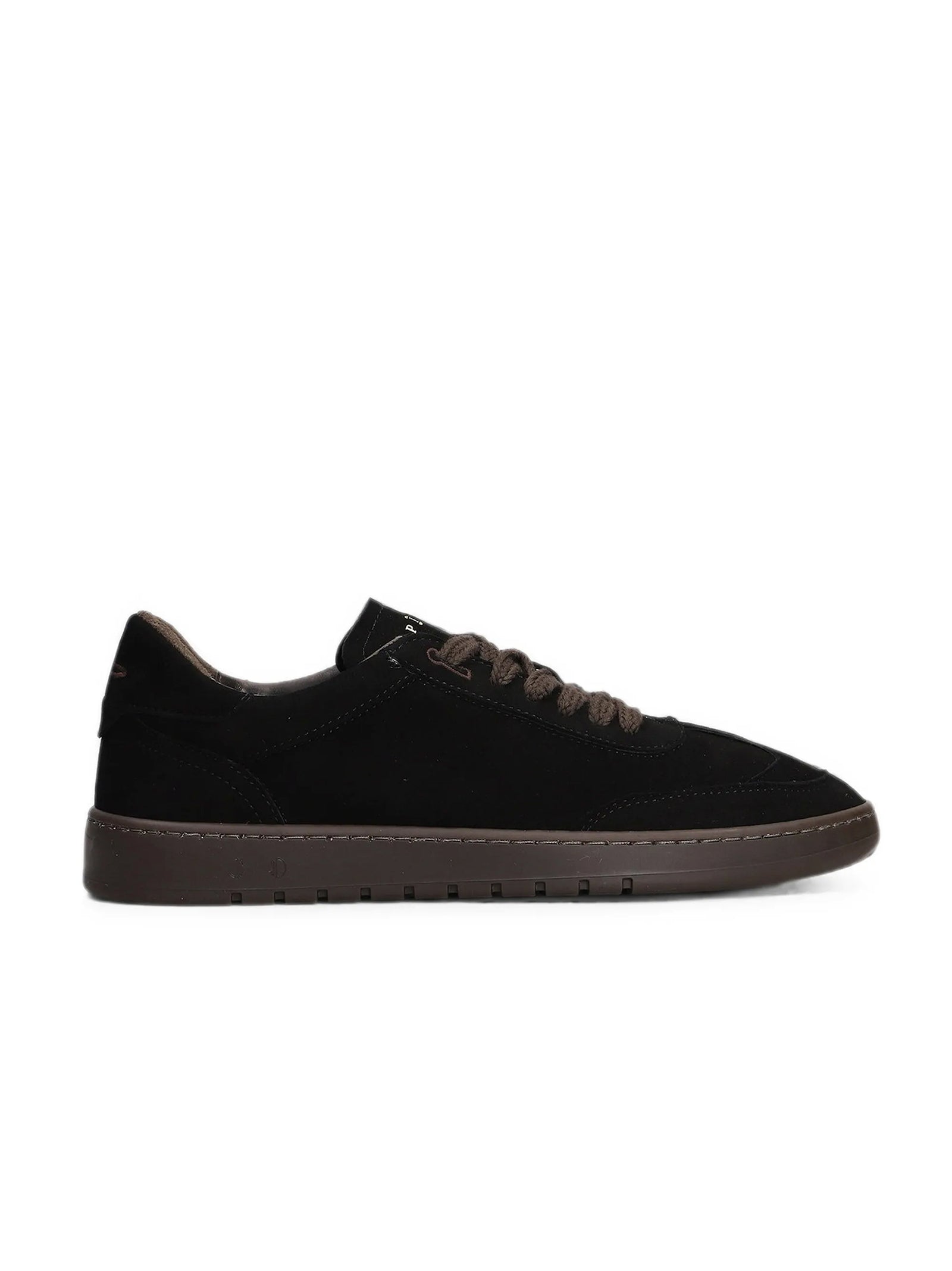 Piumha Studio Sneakers In Pelle Scamosciata Nero-1