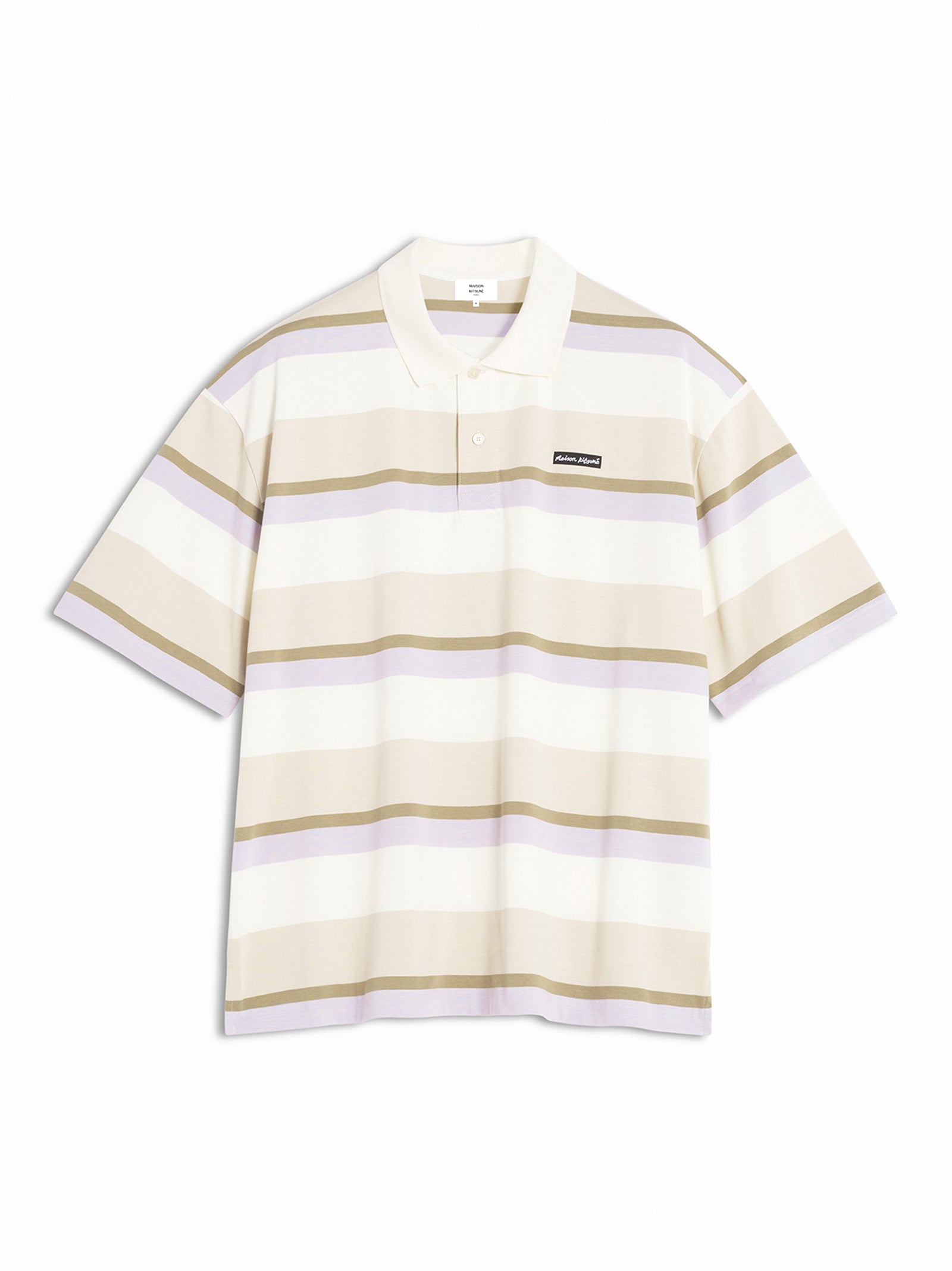 Striped Ss Oversize Polo-1