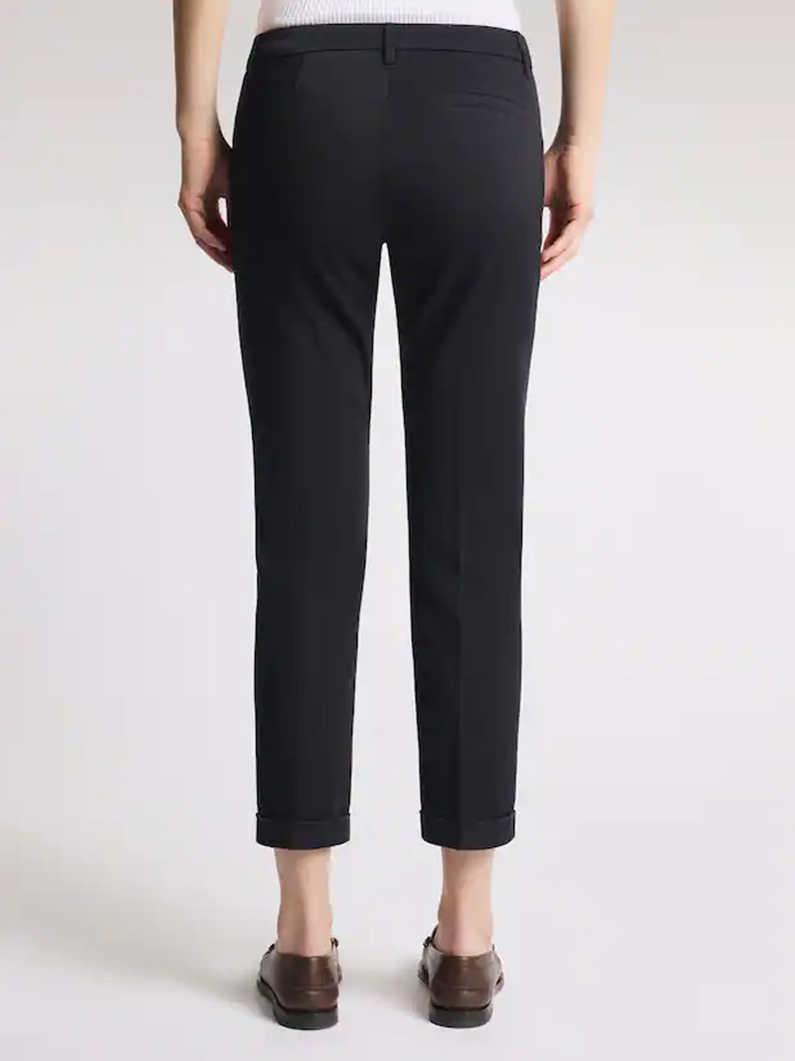 Pantaloni Slim Fit In Cotone Stretch-3