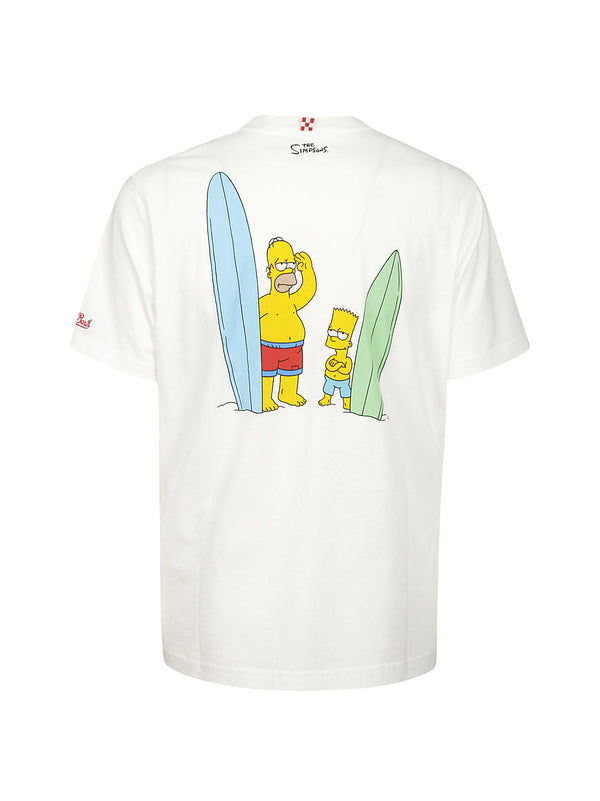 T-shirt Homer Bart Surf-2