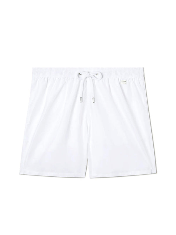 Costume Mare Lighting Pantone Bianco Tinta Unita Special Edition di SAINT BARTH - uomo