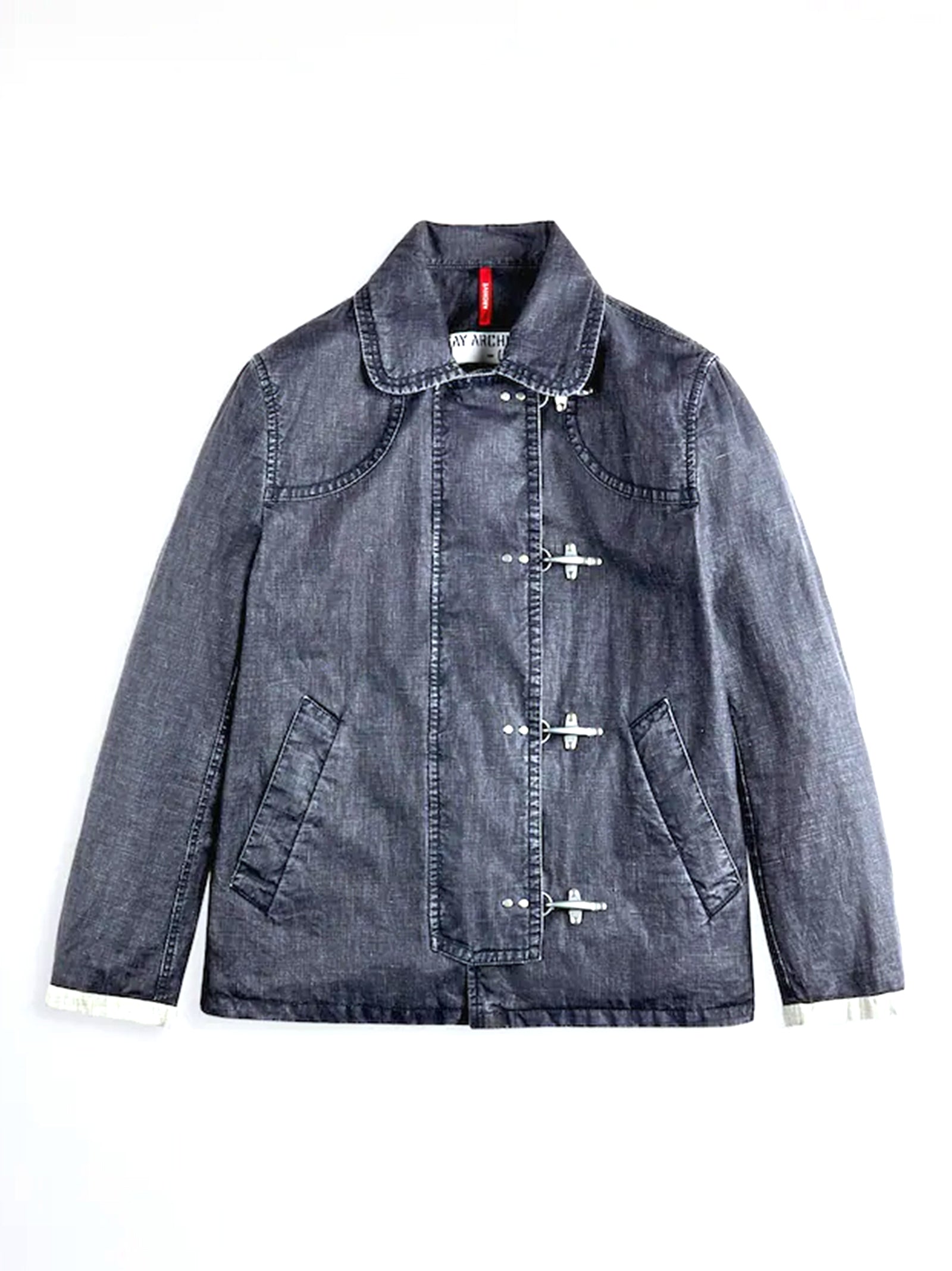 4 Ganci In Tela Di Lino DÉLavé Fay Archive-4