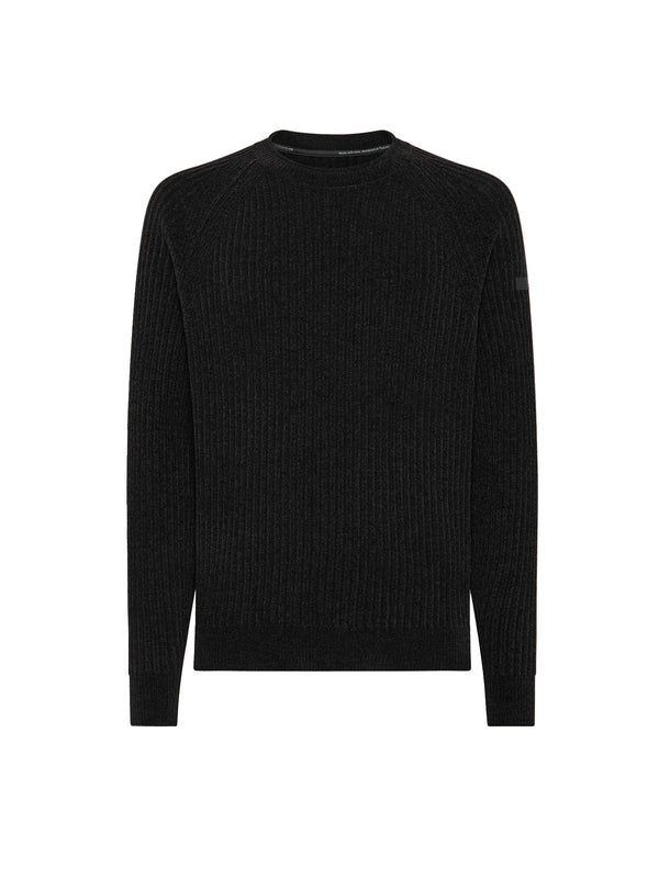 Maglia A Coste Ciniglia Girogola
