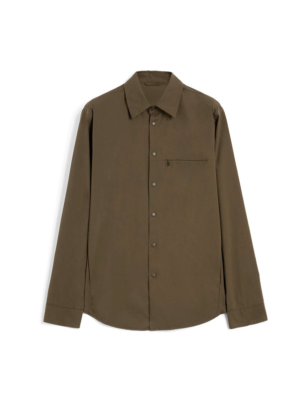 Aspesi Camicia Blade Verde Militare