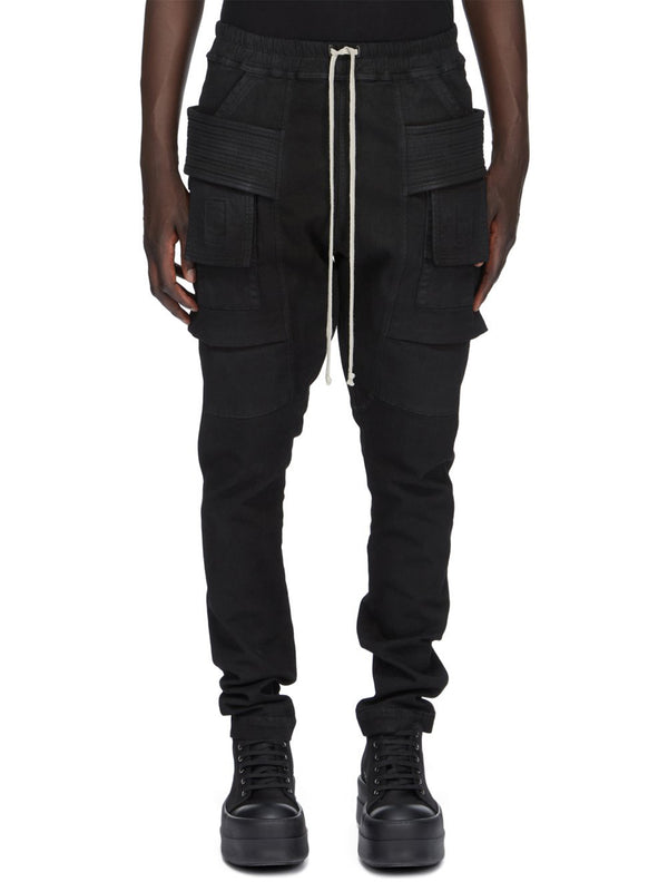 Cargo Coulisse In Denim-2