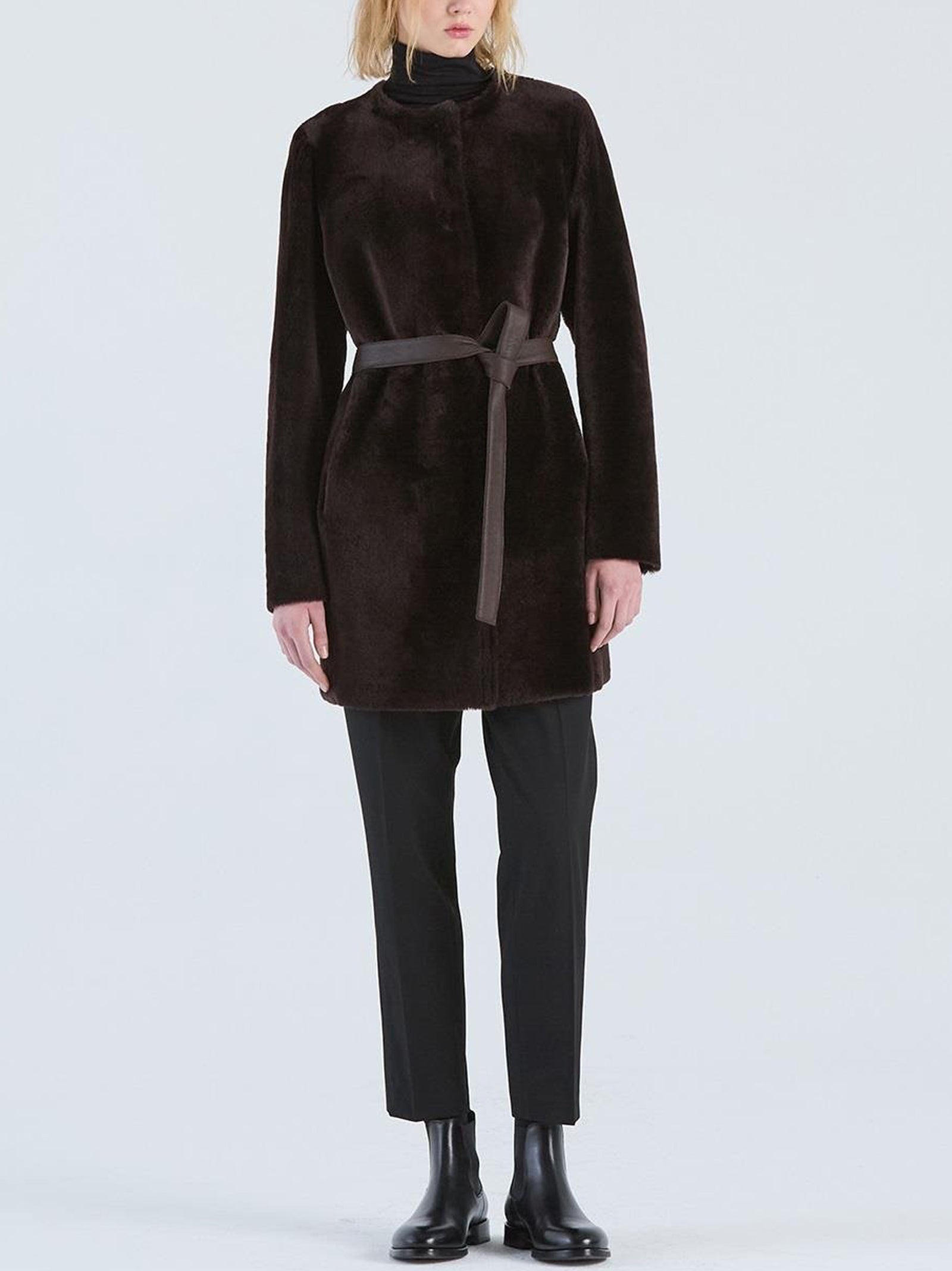 Desa 1972 Caban Reversibile A Collo Rotondo-2