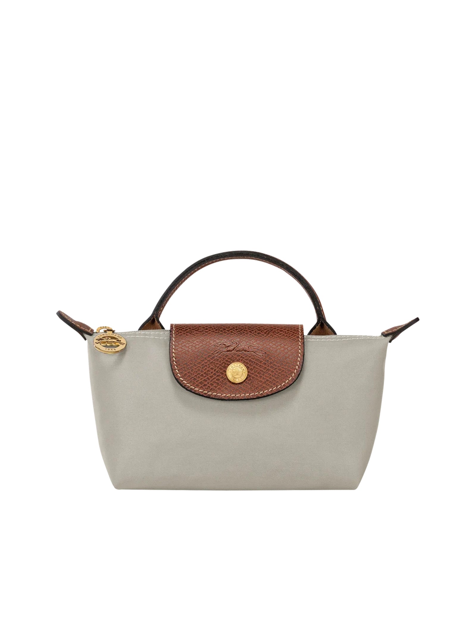 Longchamp Paris Le Pliage Original Pochette Grigio Verde-1