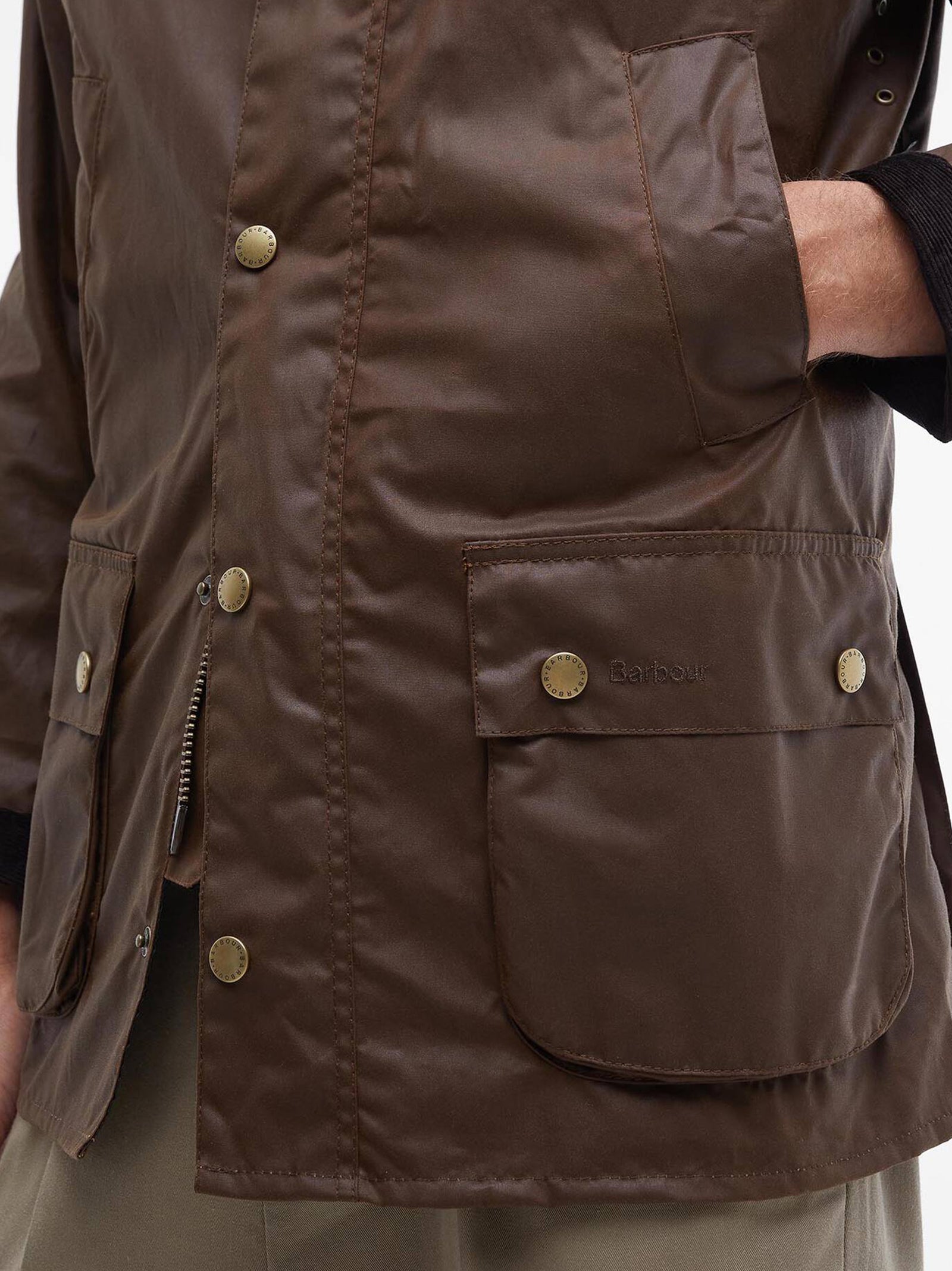 Barbour Ashby Wax Jacket-4