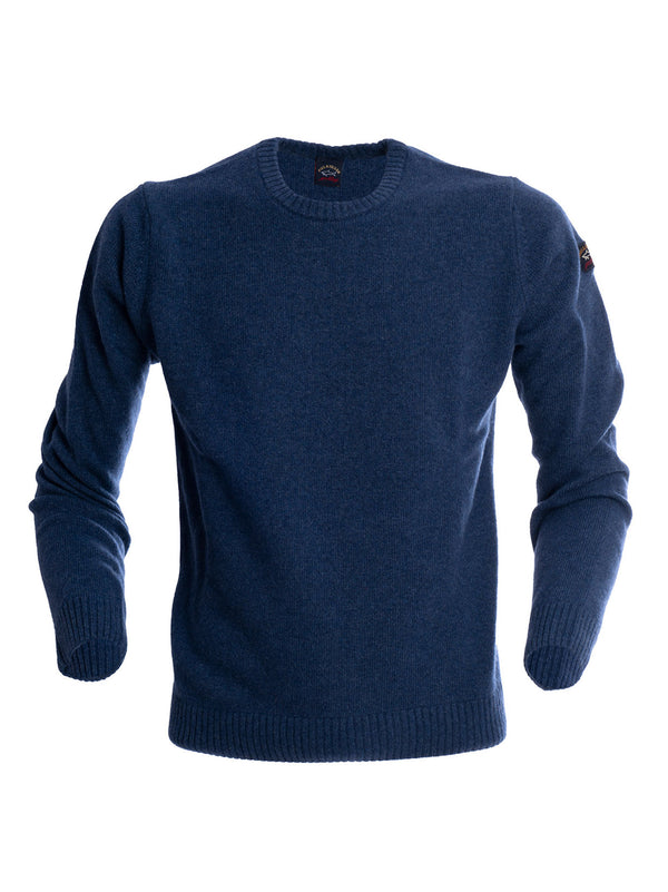 Maglia Girocollo In Eco-Wool