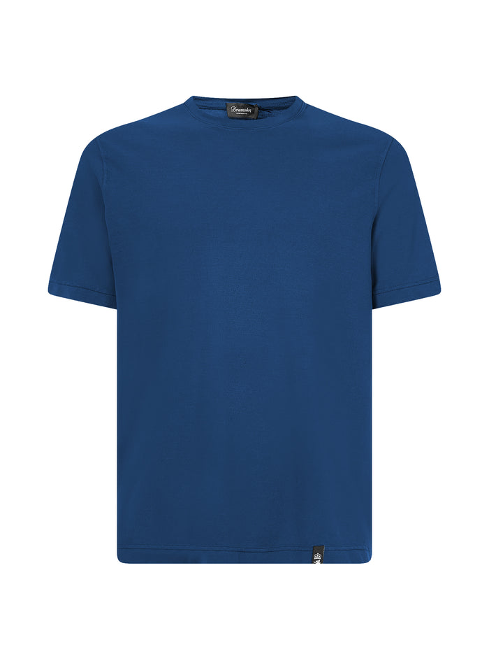 Cotton Crew Neck T-shirt-1