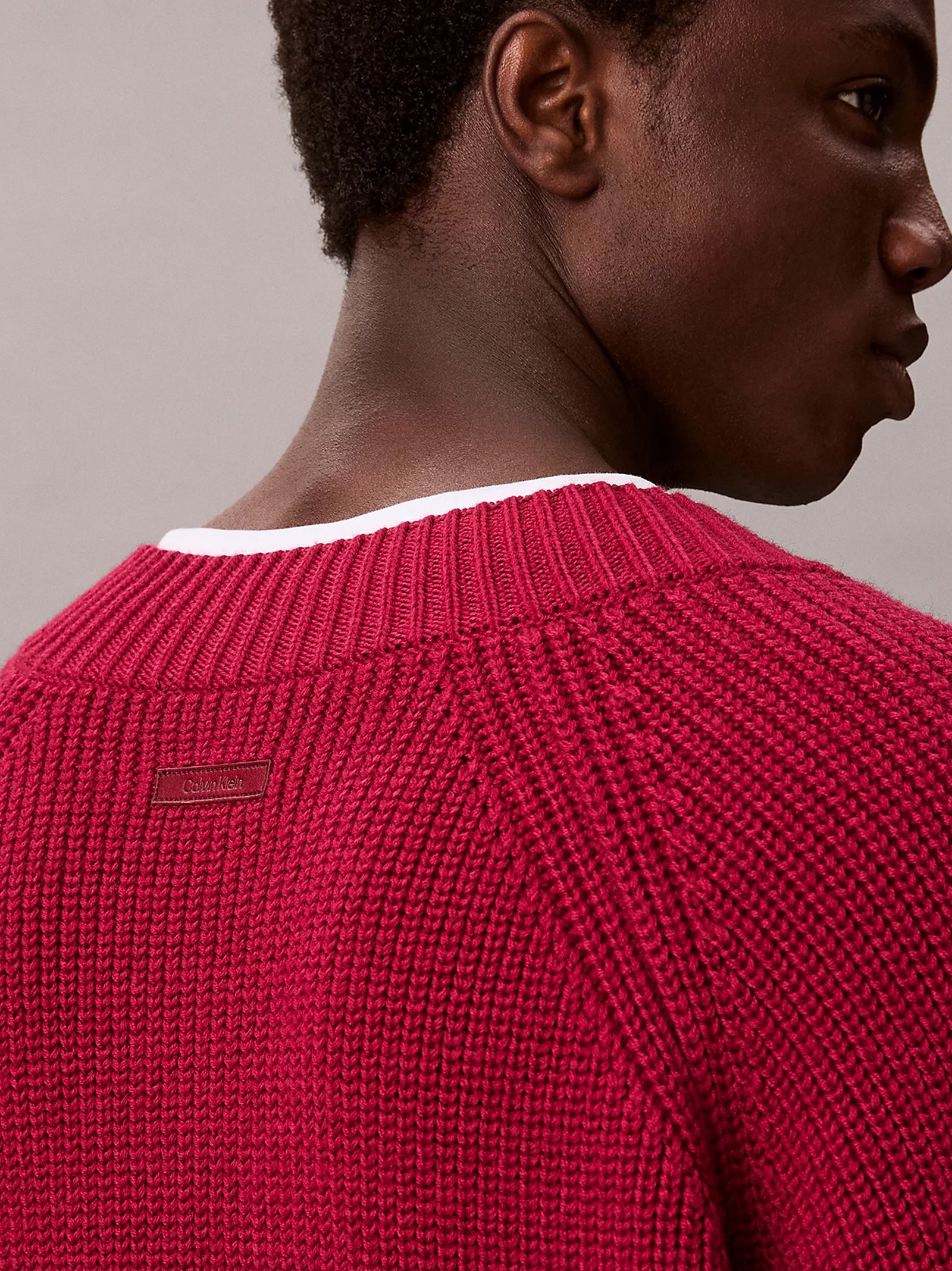 Calvin Klein Merino V-Neck Sweater-3