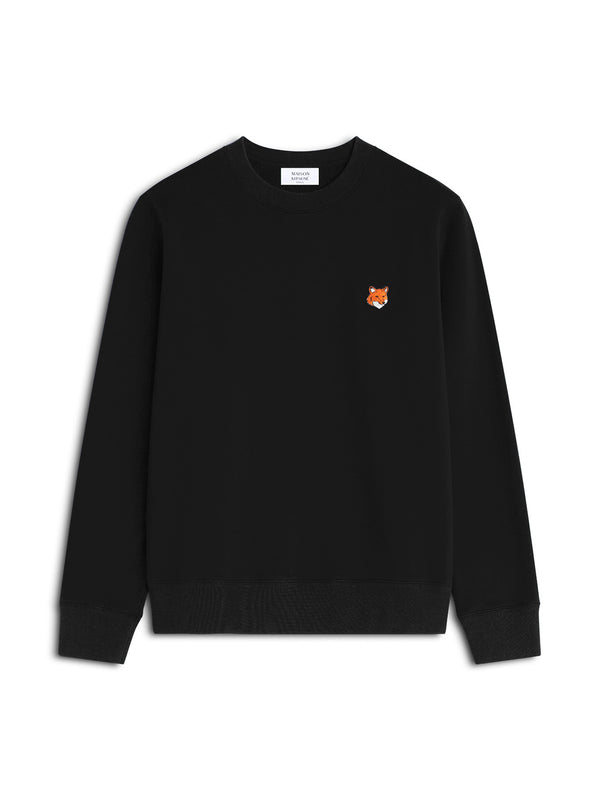 Maison Kitsune Fox Head Regular Sweatshirt Nera