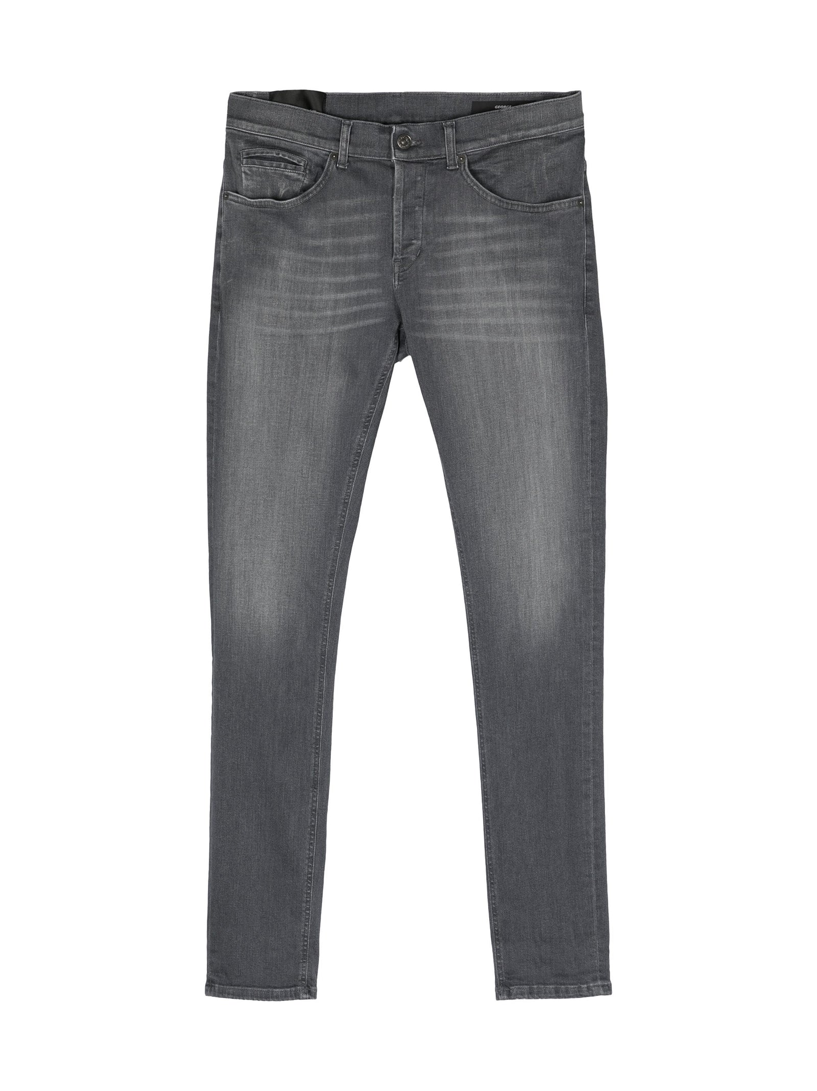 Jeans Grigio Slavato George-1