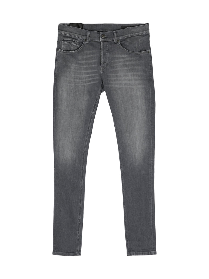 George Washed Gray Jeans-1