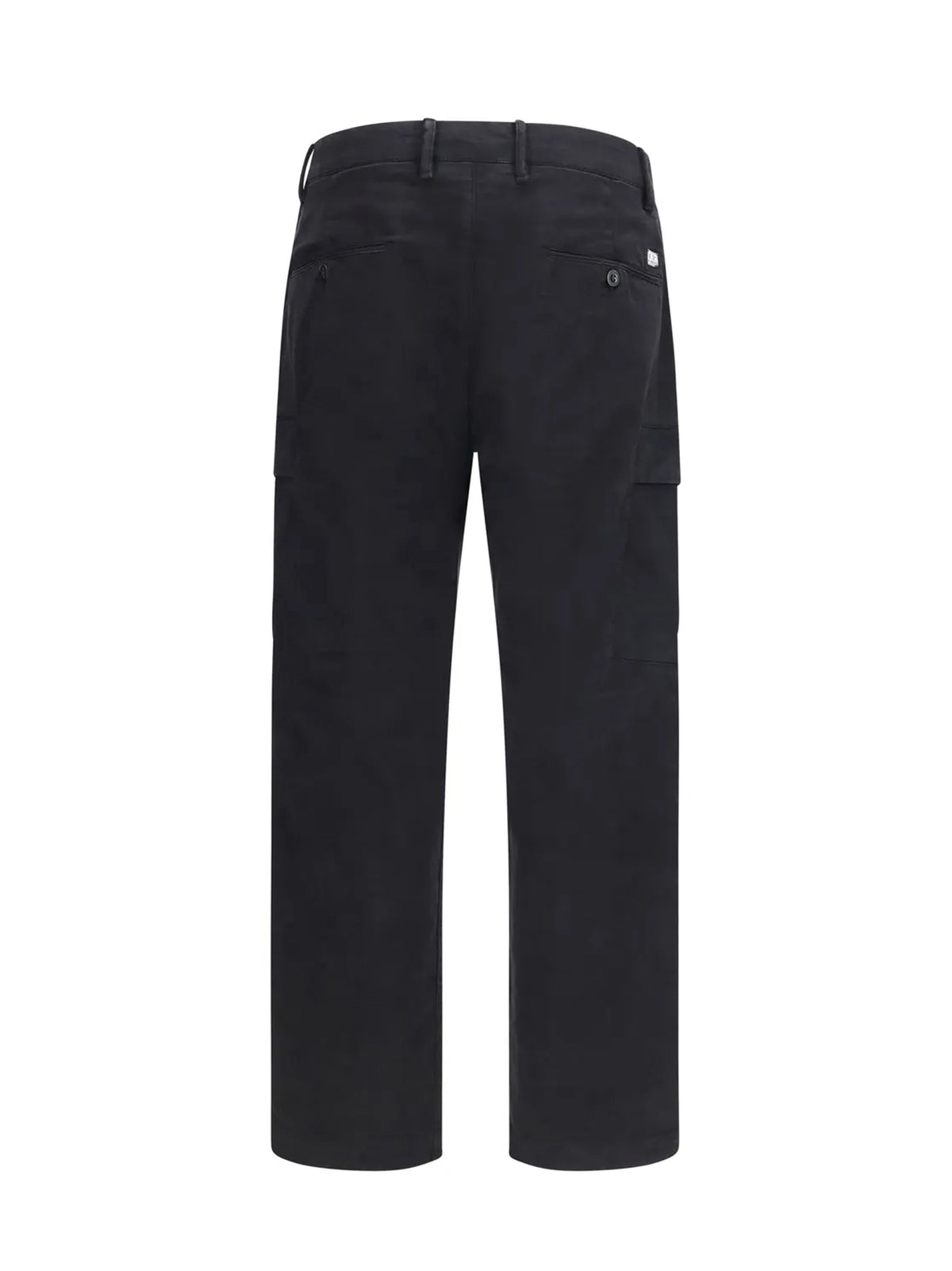 Cp Company Pantalone Cargo Nero-2