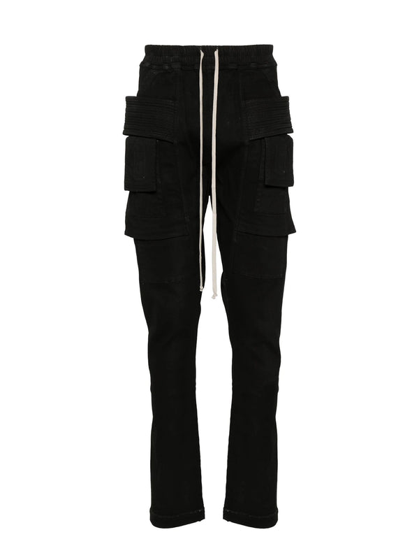 Cargo Coulisse In Denim