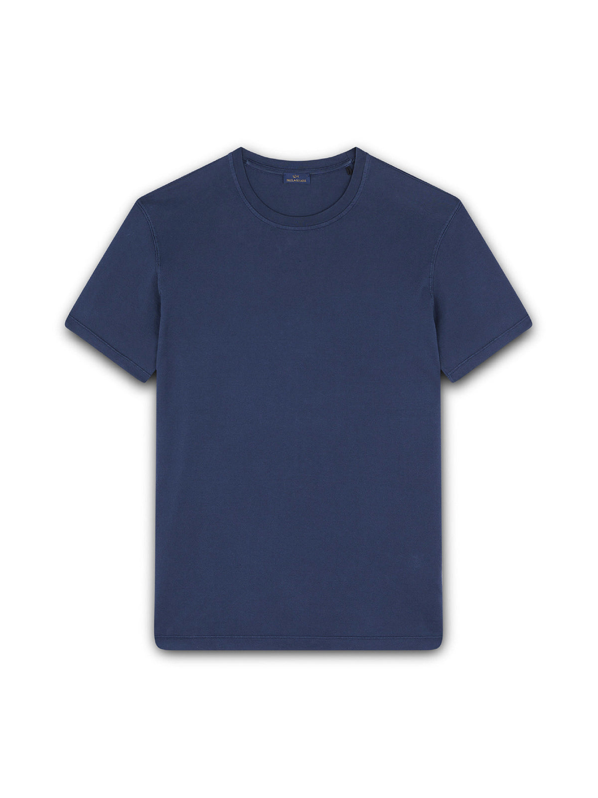 T-Shirt In Light Jersey Di Cotone Tinto Capo-1