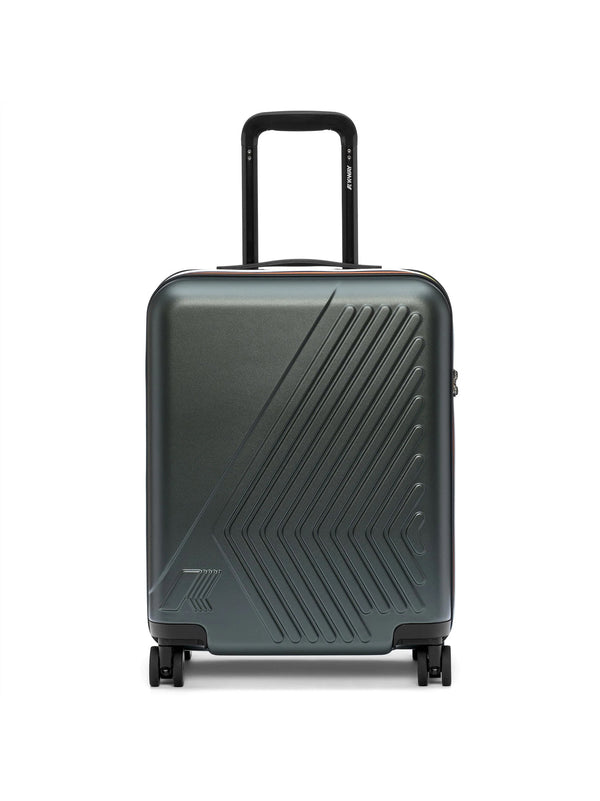 K-Way Trolley Eudoxie Logo Green Blackish