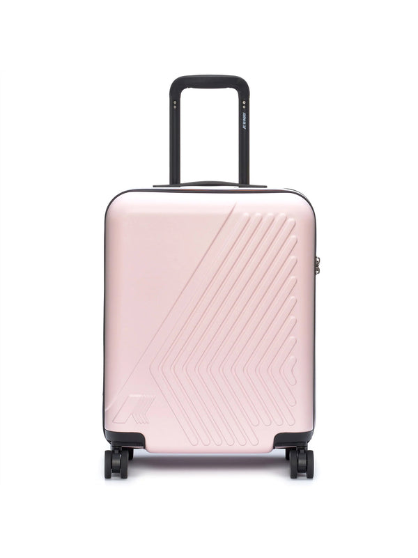 K-Way Trolley Eudoxie Logo Rosa