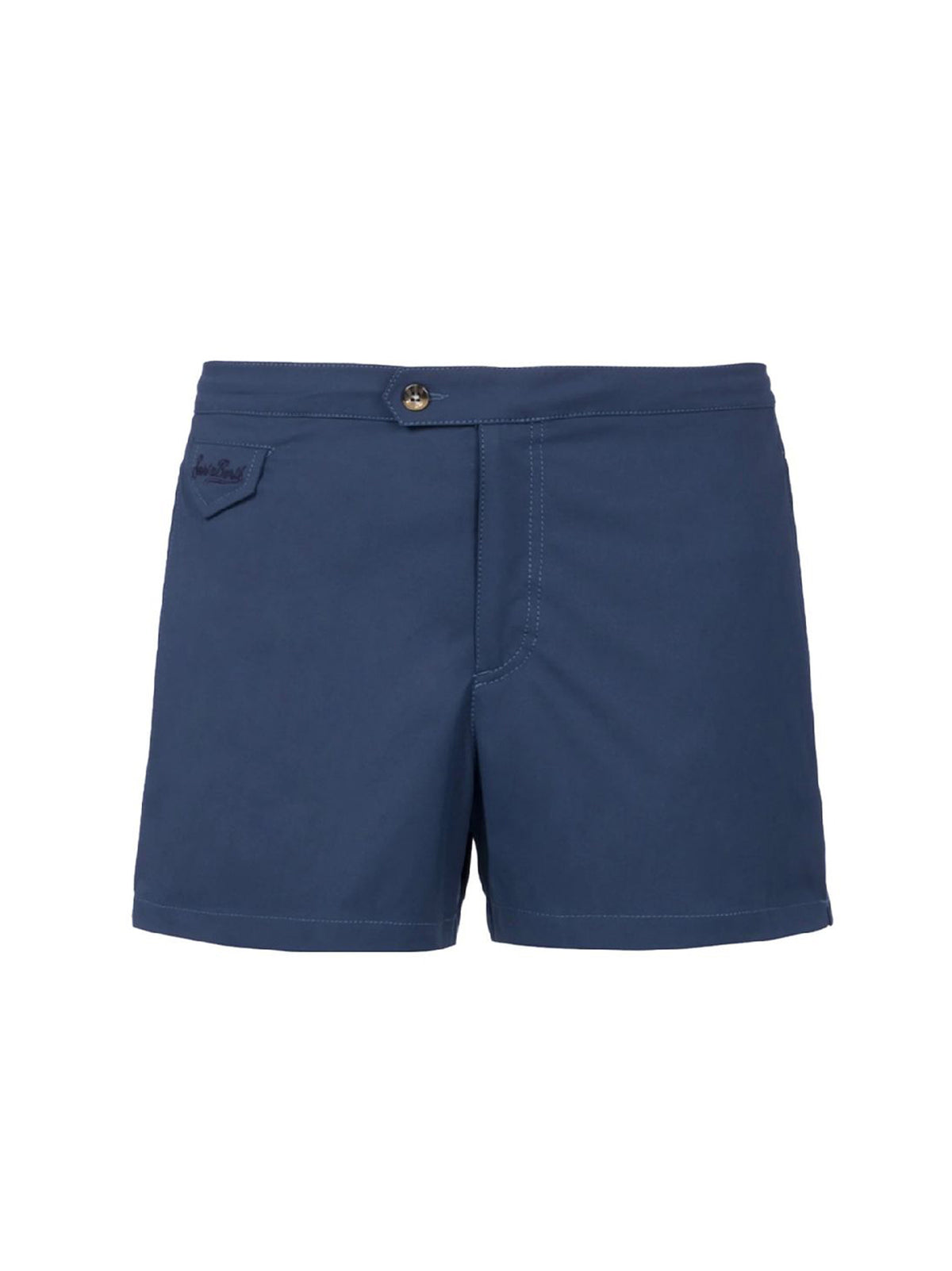 Saint Barth Boxer Mare Slim Blu-1