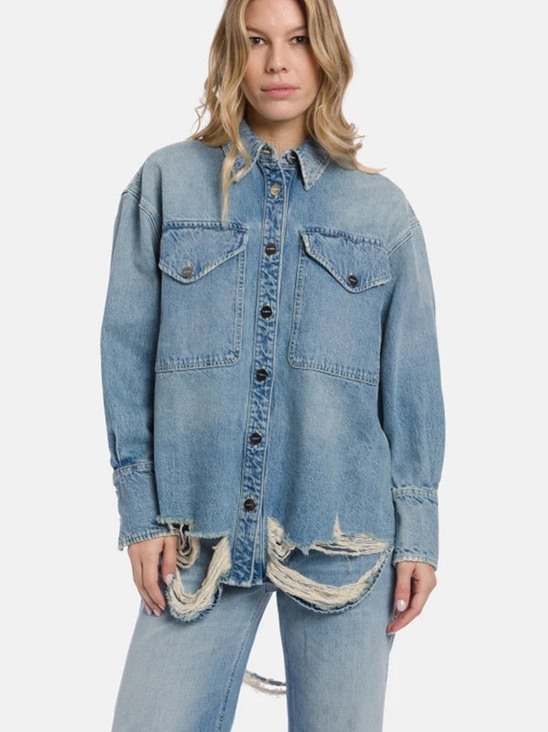 Dondup Camicia Over Denim-2