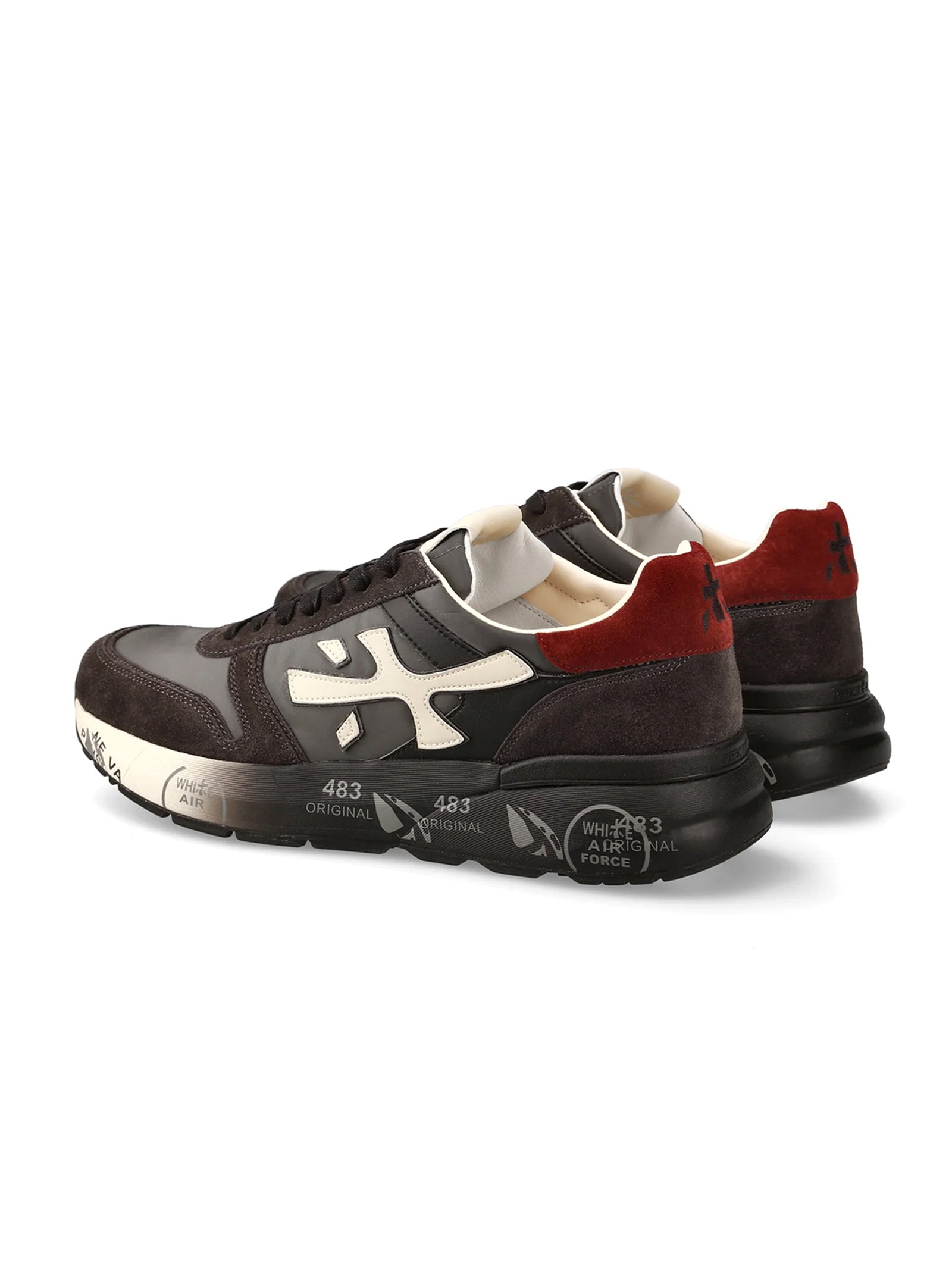 Premiata Sneakers Mickvar 7719 Dark Brown-3