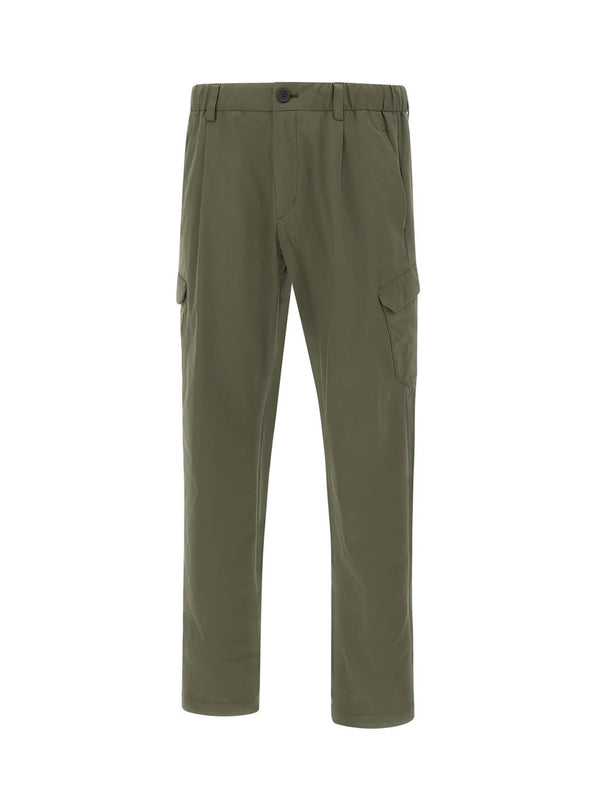 Herno Pantaloni In Nylon Dive - uomo verde