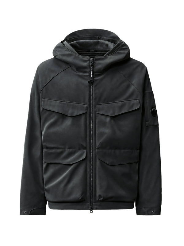 Cp Company Giacca  C.P. Shell-R Padded Hooded Lens Nera