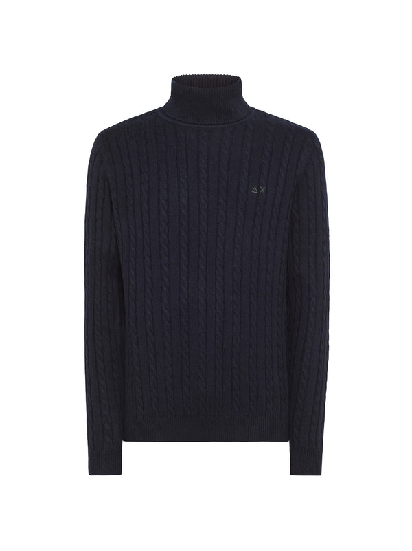 Maglia Girocollo Trecce