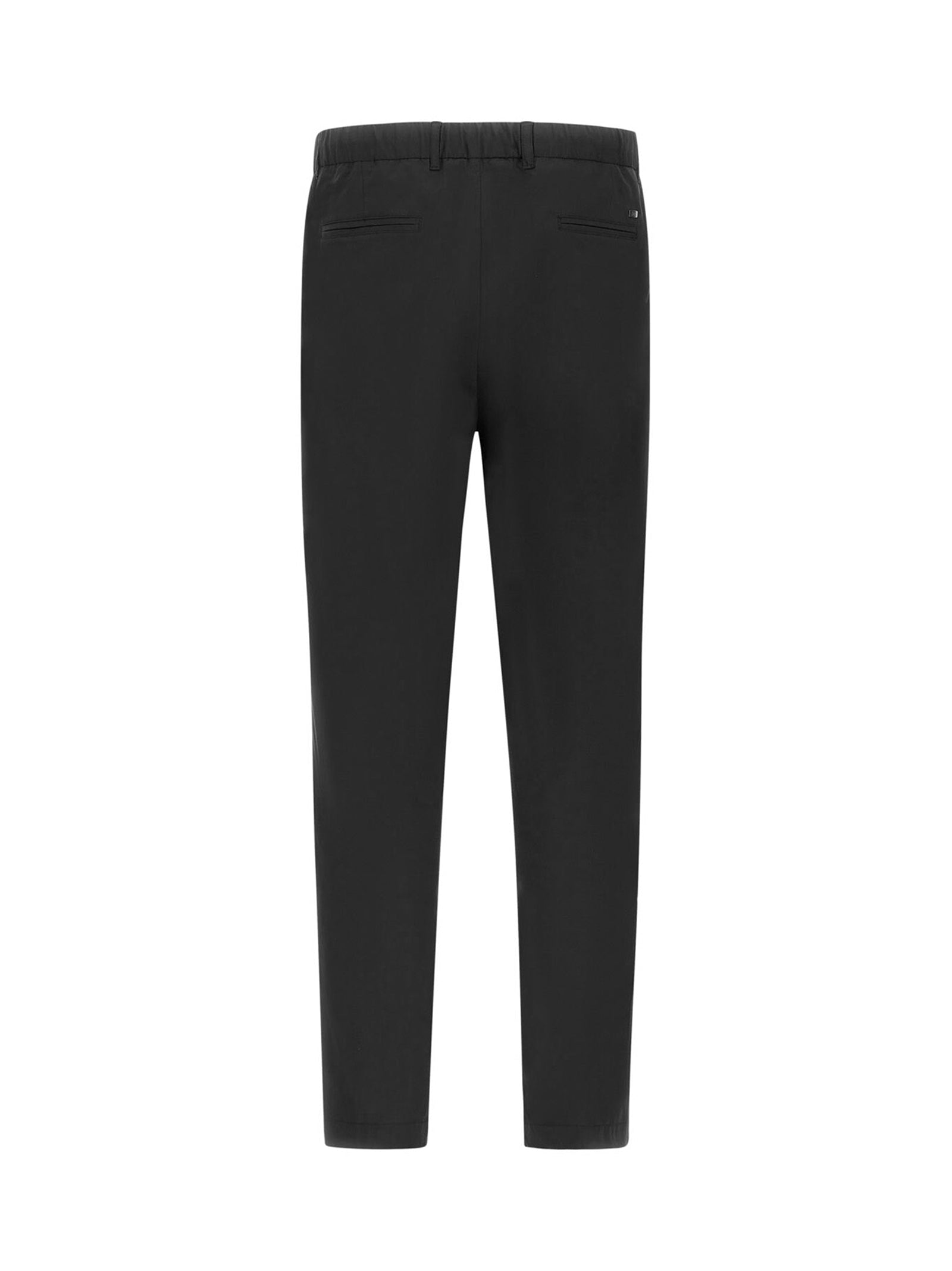 Herno Pantaloni Resort In Micromodal Neri-2