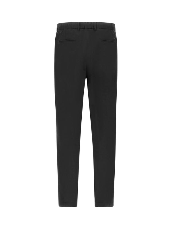 Herno Pantaloni Resort In Micromodal Neri-2