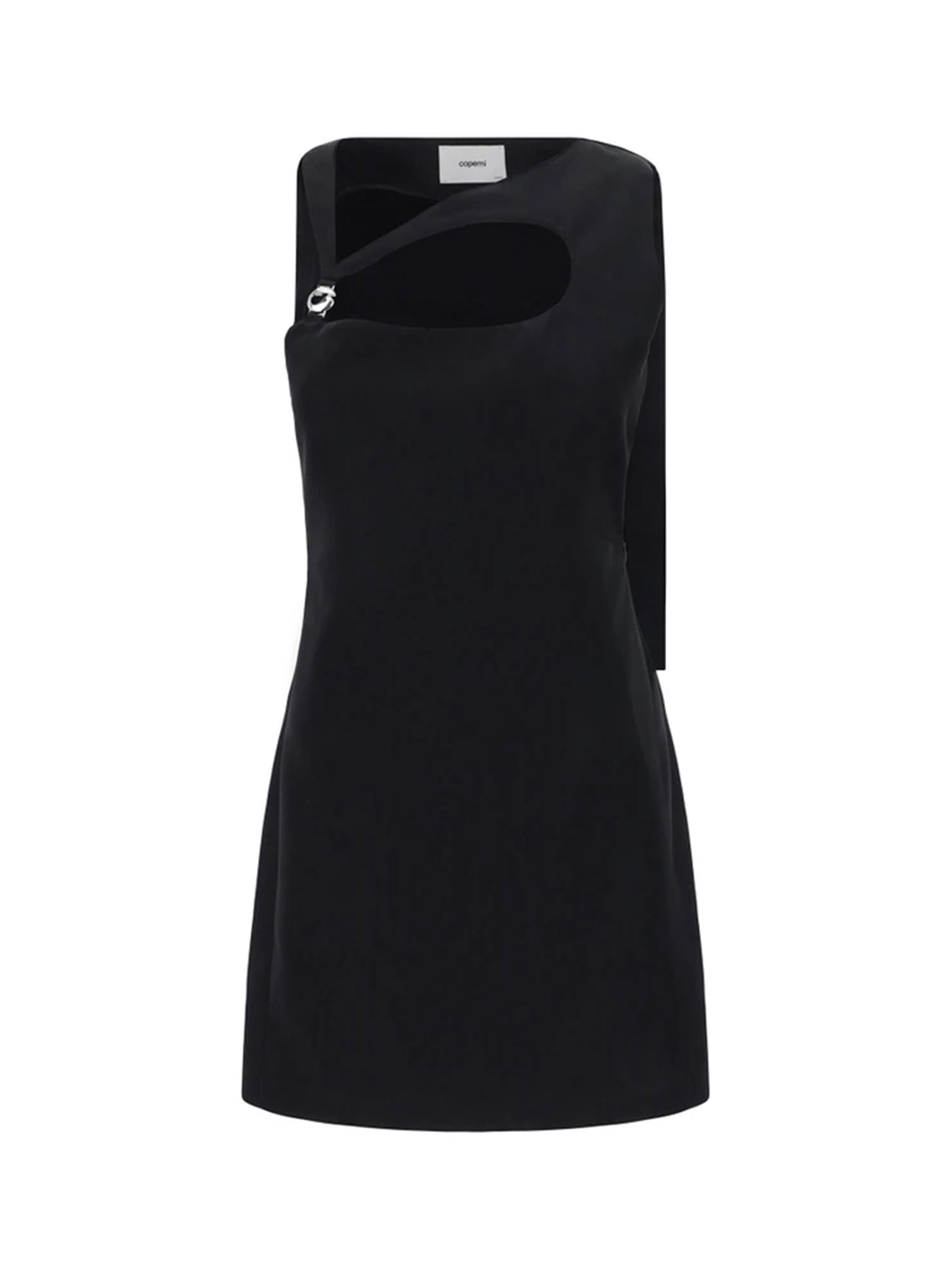 Cut Out Cape Dress-1