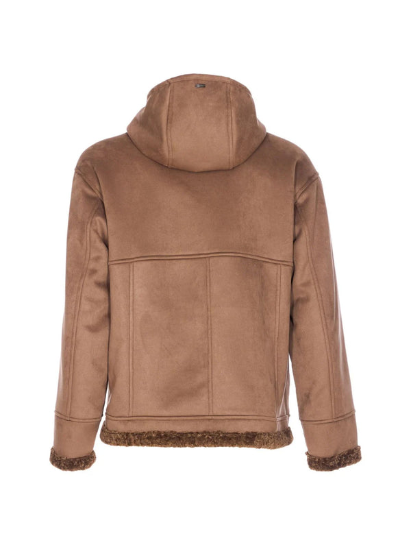 Herno Giacca Corta Marrone-2
