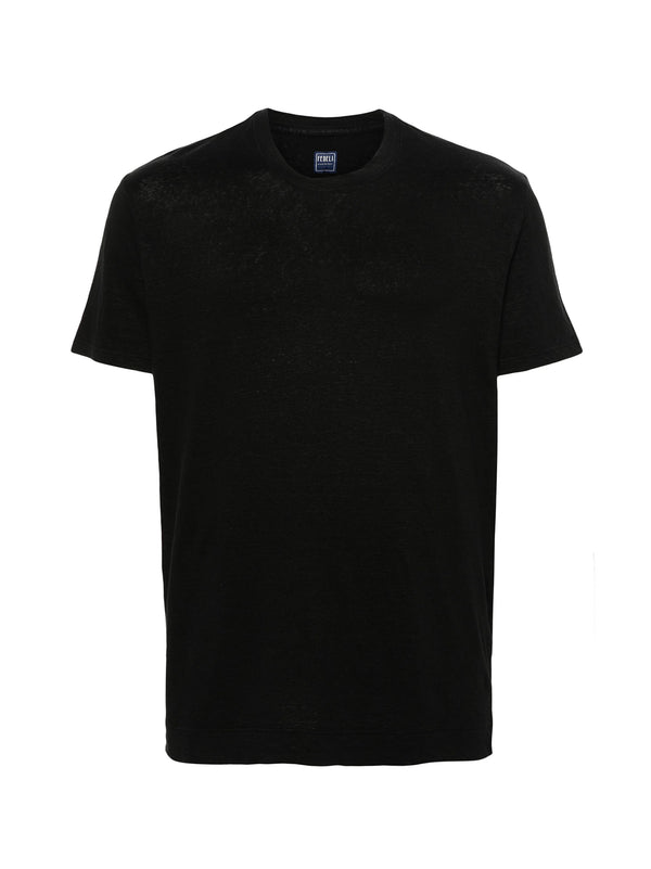T-SHIRT MISTO LINO-FEDELI-7UED0151 36